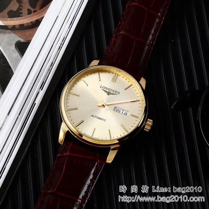LONGINES浪琴 全自動機械 男士腕表 WSS0761
